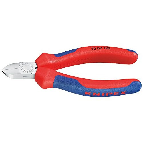 Knipex Knipex 72 02 125 Diagonal Cutter for plastics with multi-component grips 125 mm