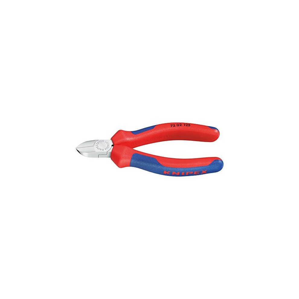 Knipex 72 02 125 Diagonal Cutter for plastics with multi-component grips 125 mm