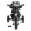 Kiddo Trike 4-in-1 Improved Smart Design with Added Features - Grey 3