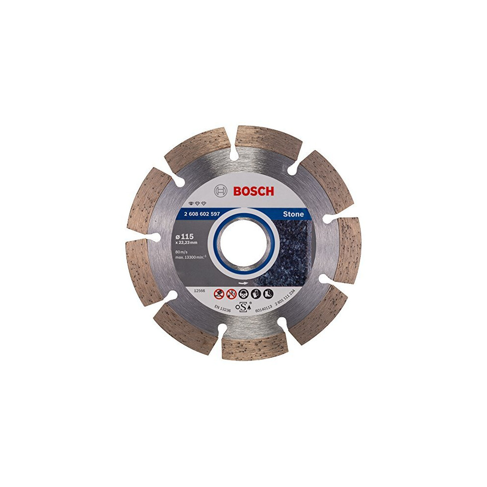 Bosch 2608602597 Diamond Cutting Disc Standard for Stone