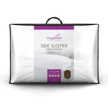 (Firm, 2 Pack) Snuggledown Side Sleeper Pillow | Firm Support
