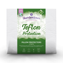 (2 Pack) Slumberdown Teflon Pillow Protector