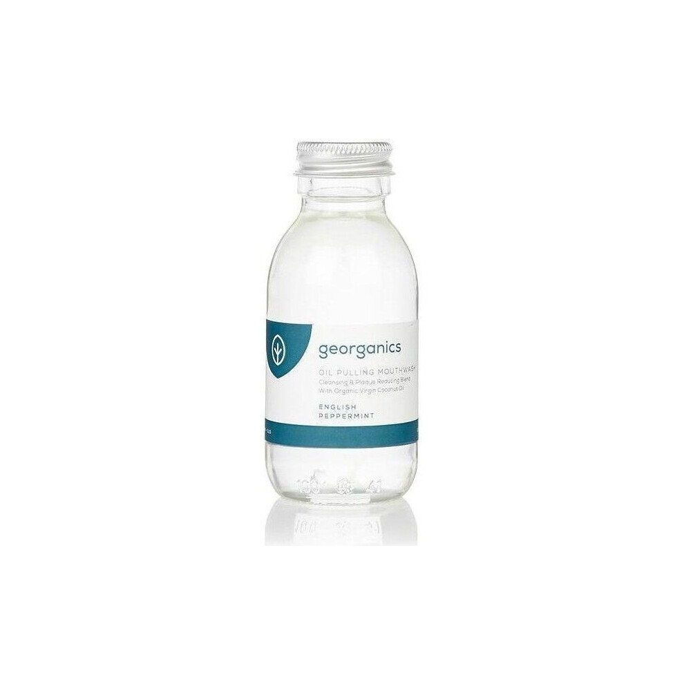 Georganicanics Organic English Peppermint Mouthwash 100Ml (10 Pack)