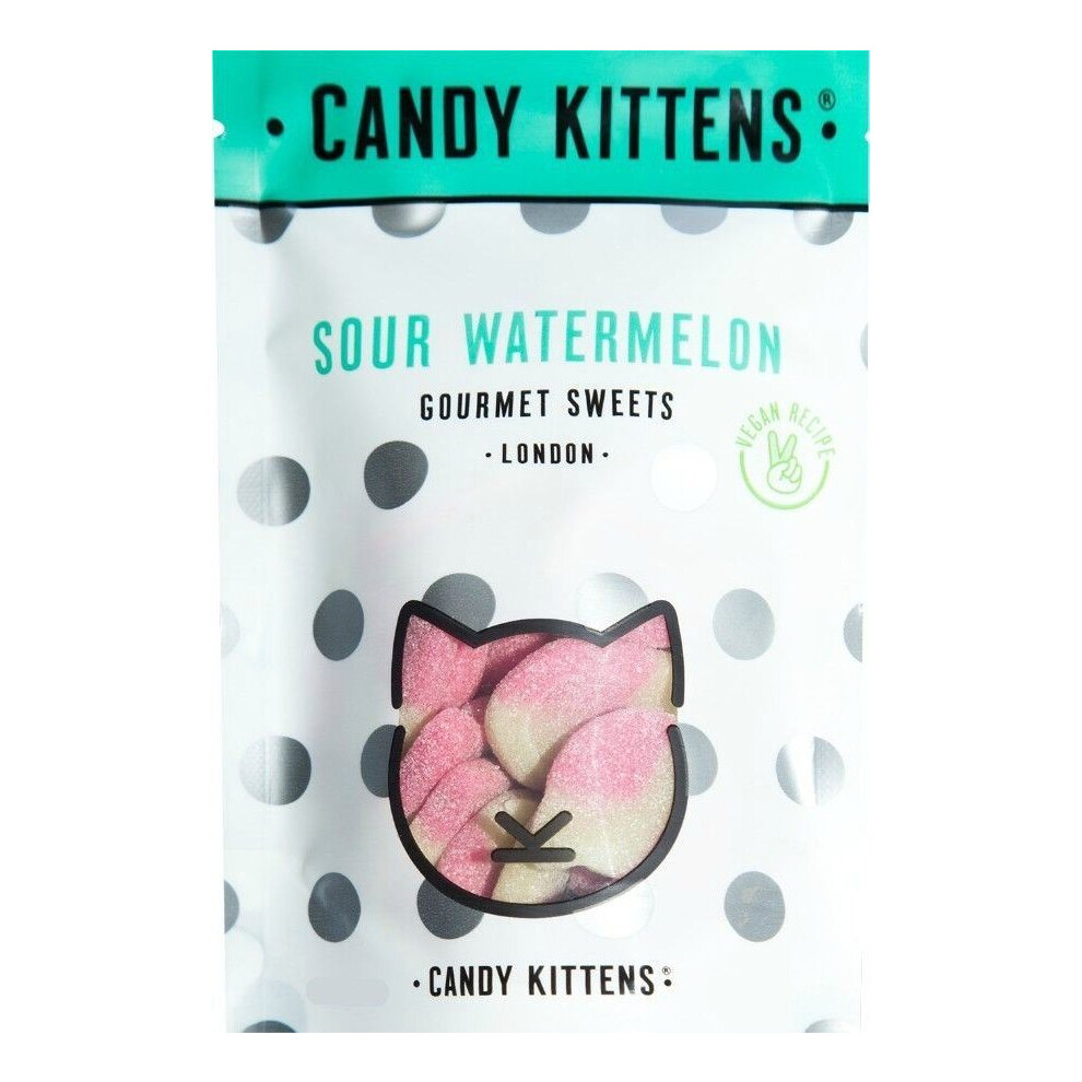 Candy Kittens Sour Watermelon (Pop Bag) 54g (12 Pack)