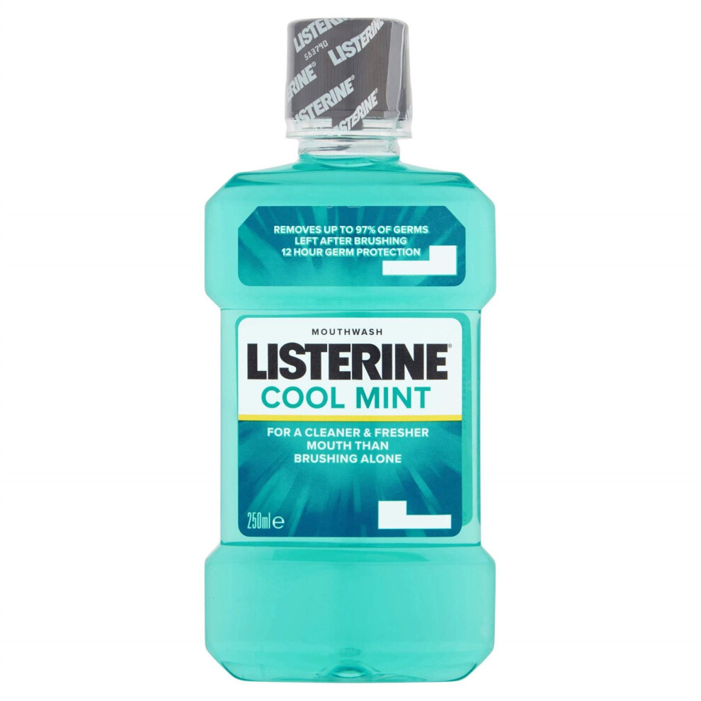 Listerine Mouth Wash - Cool Mint 250ml (6 Pack)