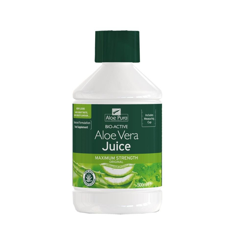 Optima AP Aloe Vera Juice Max Strength 500ml (6 Pack)