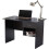RayGar Computer Desk with Drawer and Open Storage Space for Home and Office - Black 2
