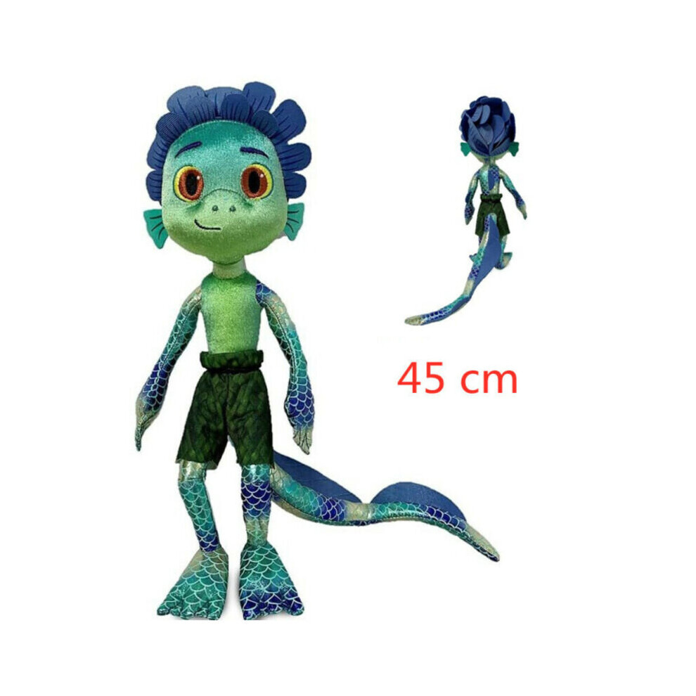 (Luca) Luca Disney Pixar Alberto Luca Sea Monster Plush Toy Soft Stuffed Animals Dolls Purple