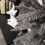 Snow Time Snowtime 244cm / 8ft Wrapped Pencil Pine Grey Christmas Tree with 460 Tips 4