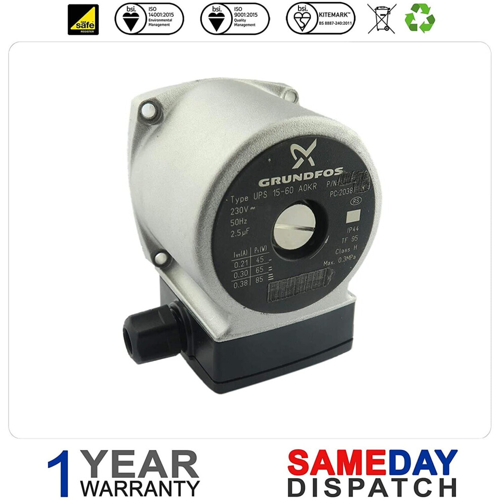 Photos - Fireplace Accessory HTS POTTERTON PROMAX HE STORE 90 115 150 LITRE & 24HE REPLACEMENT PUMP HEAD 248042 