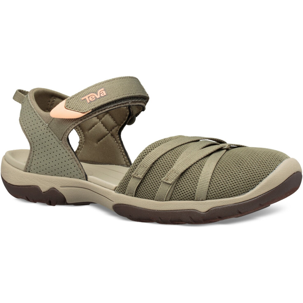 (3 UK) Teva Tirra CT Women's Hiking Sandals, Burnt Olive