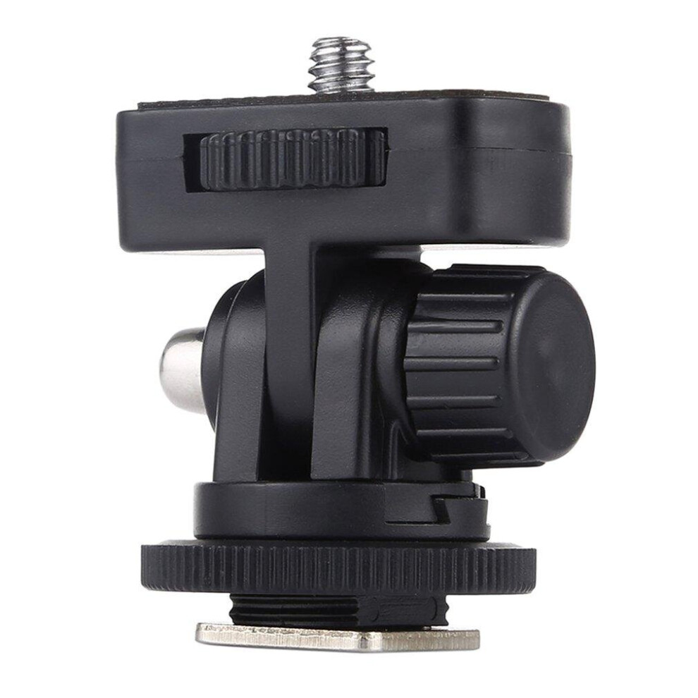 (China) Screw Thread Cold Shoe Tripod Mount Adapter Camera Black 3503950125160