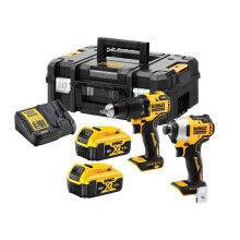 DEWALT DCK2062M2T XR Brushless Compact Twin Pack 18V 2 x 4.0Ah Li-ion