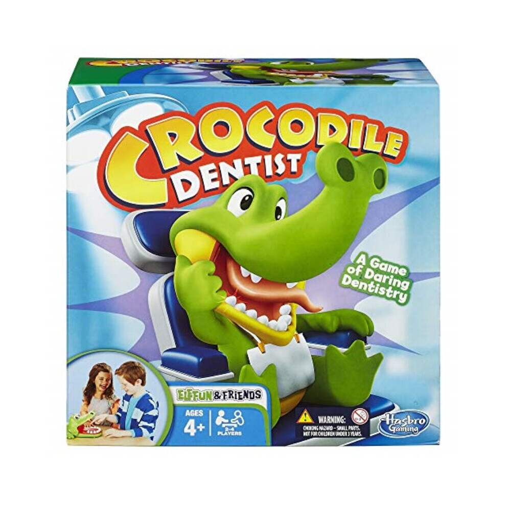 Hasbro Crocodile Dentist Kids Game Ages 4 And Up Amazon Exclusive