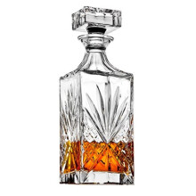 Lefonte Whisky Dekanter Scotch Liquor Vodka Borhoz vagy Bourbonhoz - Irish Cut 750ml