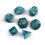 Chessex CHX27489 Dice-Phantom Teal/Gold Set - Board Game 1
