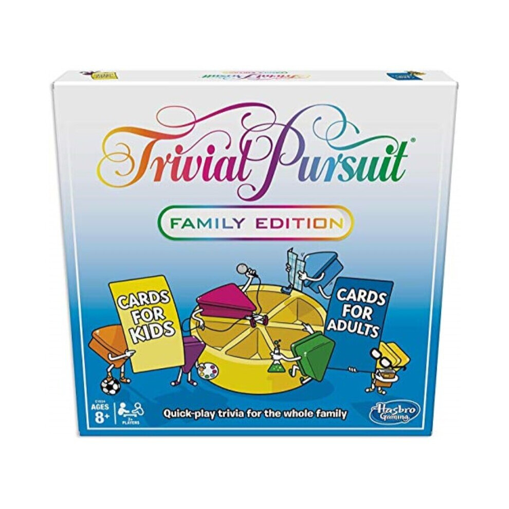 Hasbro Gaming Trivial Pursuit Family Edition - Gioco Per Adulti-image