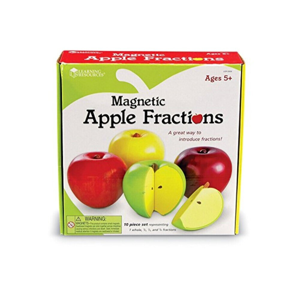 Dai Vita Alle Frazioni Con Questi Magneti A Forma Di Mela Sezionata-image