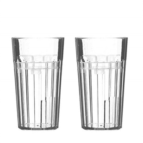 Reflo 360 Rotating Spoutless Training Cup for Baby, Kids and Toddlers (Clear, 2 Cups)