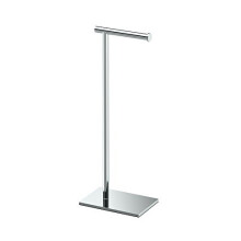 Gatco 1431C Moderní Obdélníkový Stojací Držák Toaletního Papíru, 21.25" Chromový