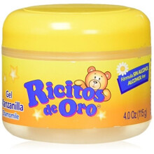 Gel para el cabello Manzanilla Ricitos de Oro| Gel suave sin alcohol para uso diario; 4.0 onzas