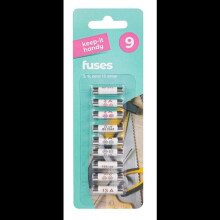 Mixed Electrical Ceramic Household Mains Plug Top Fuses