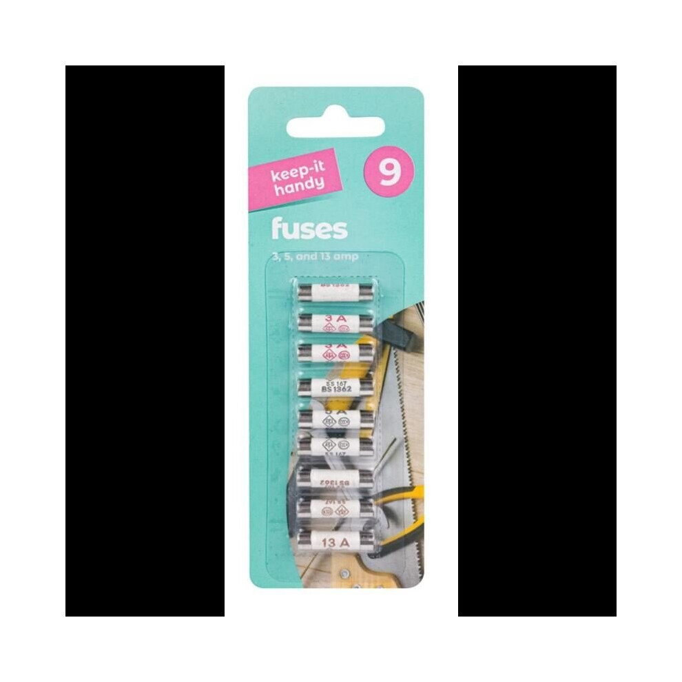 Mixed Electrical Ceramic Household Mains Plug Top Fuses