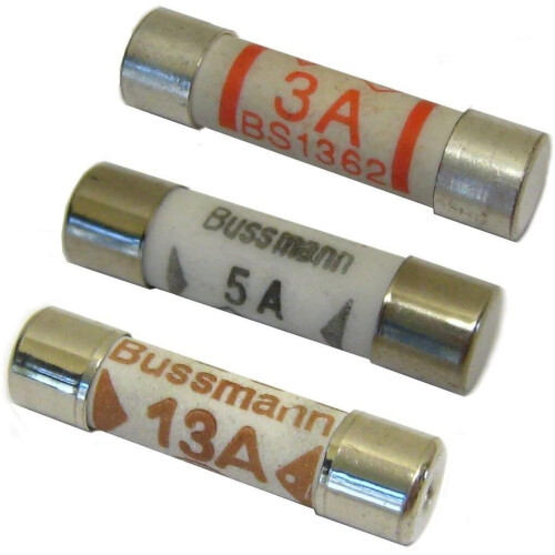 Mixed Electrical Ceramic Household Mains Plug Top Fuses 1