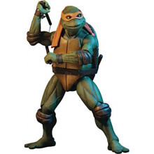 Neca Tortugas Ninja Mutantes 1990 Película Figura de Acción Michelangelo 16.5"