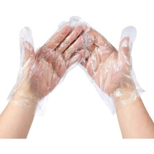100pc (50pairs) disposable gloves Plastic Gloves Kitchen Hairdressers