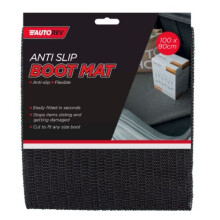 Anti Slip Non Slip Car Boot Mat Cut To Fit Liner Dirt Cover Flexible 100x80 cm