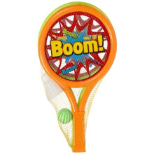 Boom Bats Set Ball Shuttlecock Badminton Tennis Kids Indoor Garden Fun