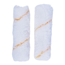 2 X Short Pile 9Mm Roller Sleeve Microfibre Paint Painting Decorate Diy New