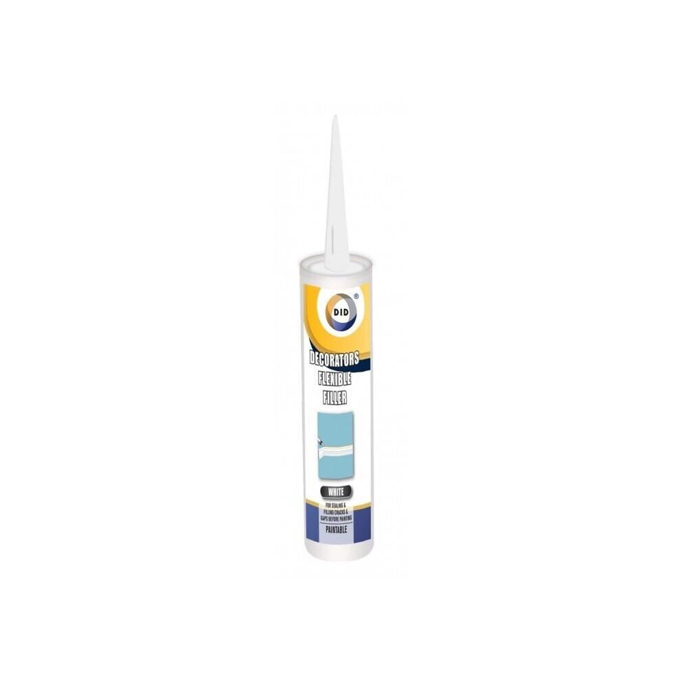 Cartridge Tubes - Decorators Flexible Filler Ready Mixed 280Ml 5056338358684