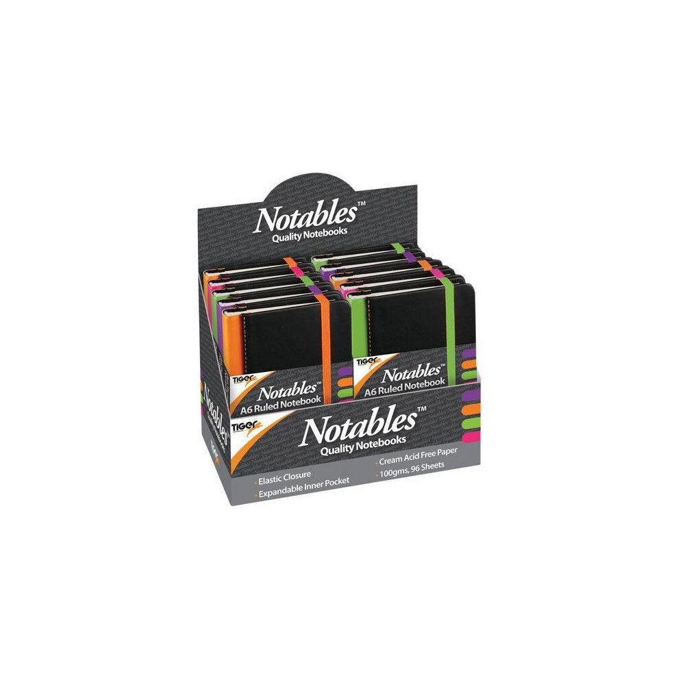 A6 Notables Soft Feel Notebook Assorted - 1 SINGLE-image-OPC-P8BXQ8N-NEW