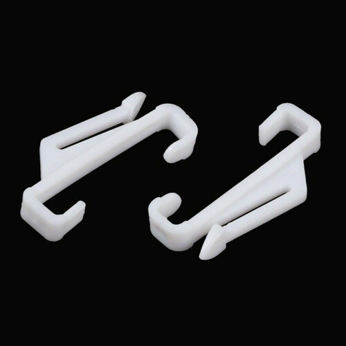 40x Sole Glide Curtain Hooks for Standard Drape Ring Header Tape Track Runner 1