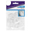35pc white decorail curtain hooks Decorail White Curtain Hooks Rail 10