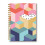 A4 Spiral Notebook - Notepad Lined Paper College Jotter Writing Notes Pad Ruled 6
