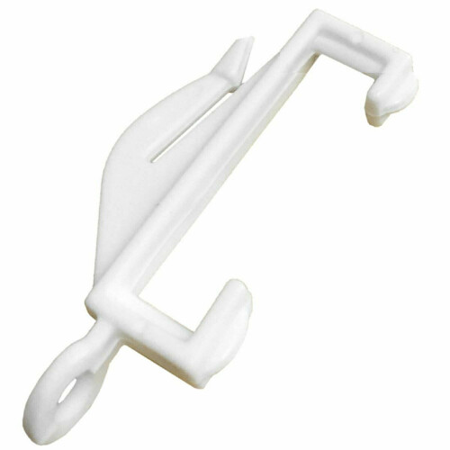 35pc white decorail curtain hooks Decorail White Curtain Hooks Rail 2
