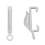 35pc white decorail curtain hooks Decorail White Curtain Hooks Rail 9