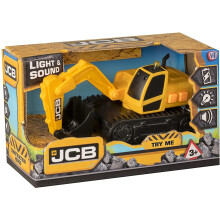 JCB Excavator Digger Construction Toy Vehicle / Truck with Light and Sound