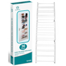 36PAIRS OVER THE DOOR SHOE RACK Hanging Organizer Home Storage Rack Hanger