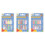 8pc Mini Filled Glitter Gems Sequins Craft Jars Glass Bottles- 1 X RANDOM 2