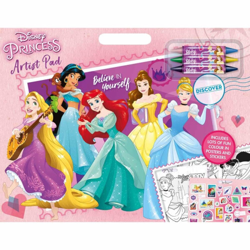 A3 Size Disney Princess Artist Pad