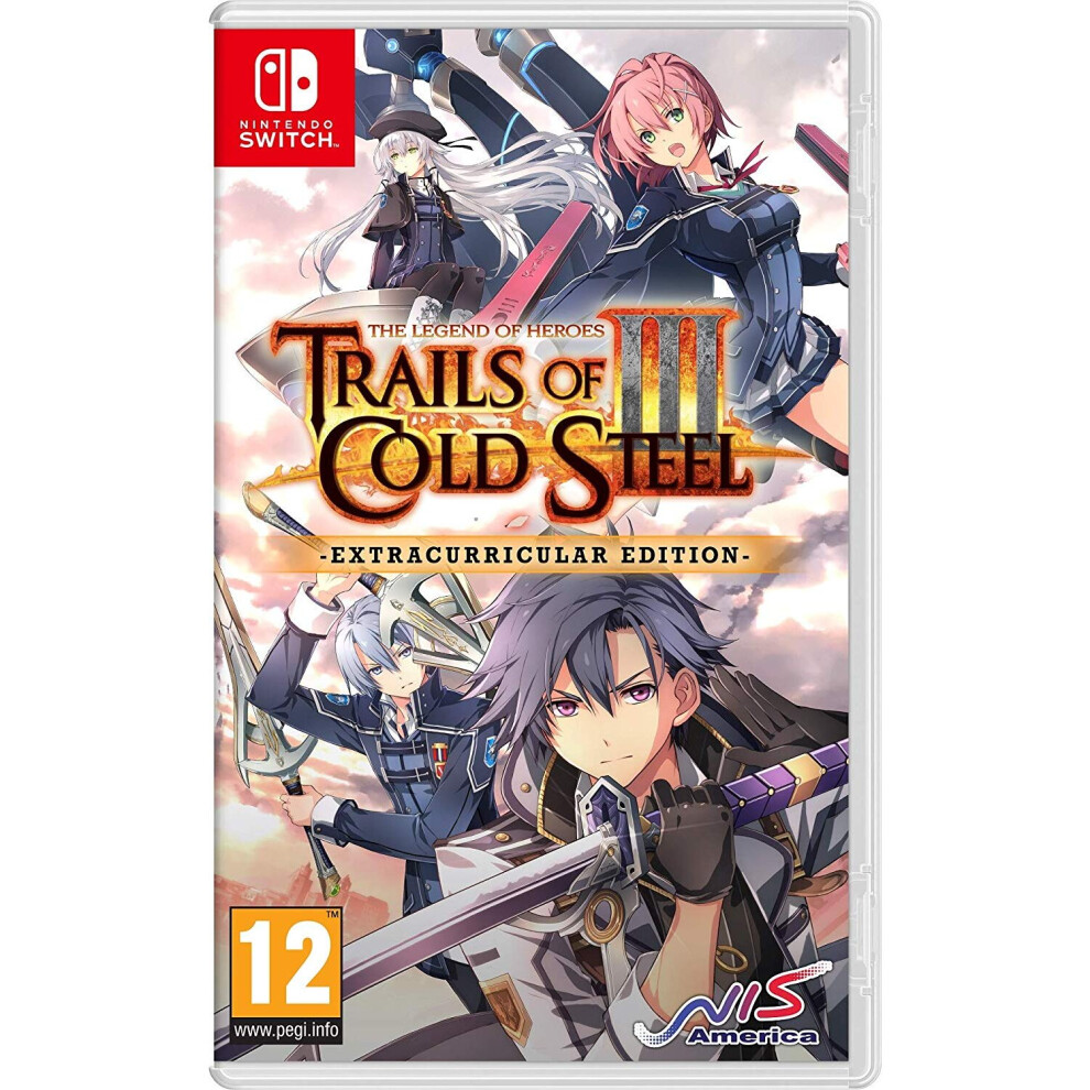 The Legend Of Heroes Trails Of Cold Steel Iii Extracurricular Edition Nintendo Switch Game 810023035107