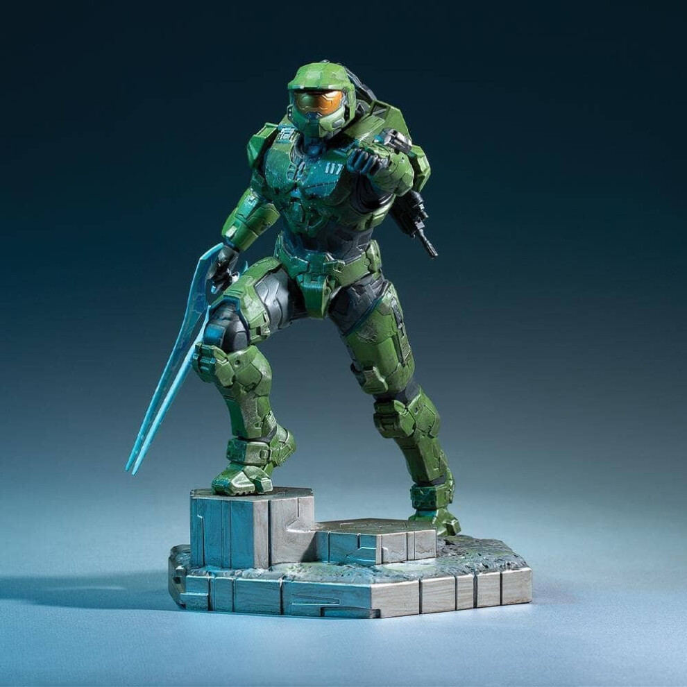 Dark Horse Halo Infinite Master Chief With Grappleshot Painted 10 Inch PVC Statue