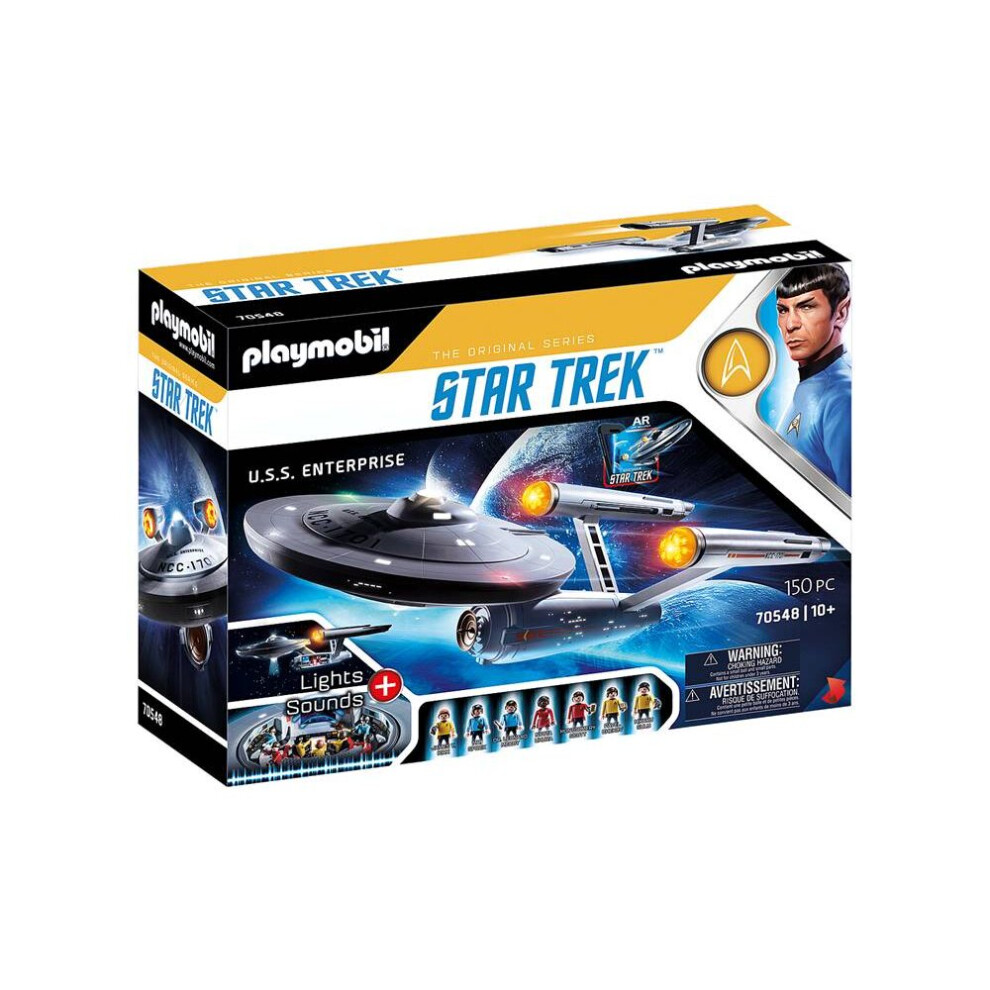 Playmobil Star Trek U.s.s. Enterprise Ncc-1701 Playset Multicololur Light