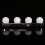 Professional 4 LED On & Off Make Up Lighting Mirror Lamp Cosmetic Table 2