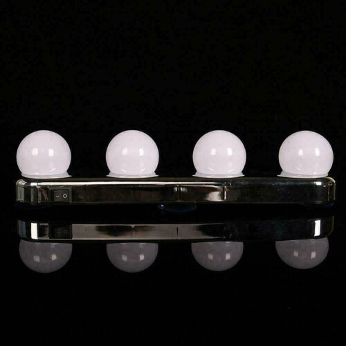Professional 4 LED On & Off Make Up Lighting Mirror Lamp Cosmetic Table 1