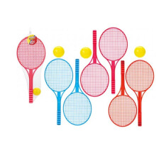 Deluxe Tennis Set With Soft Ball Outdoor Summer Beach toy fun TOY SET